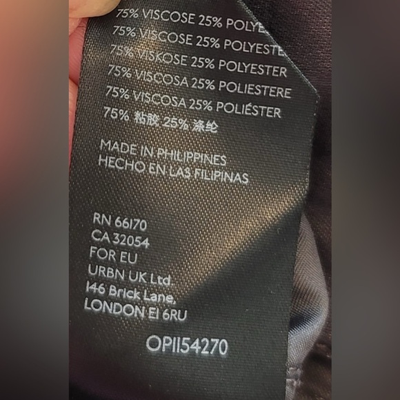 Anthropologie Grey Track Pants - Picture 4 of 6